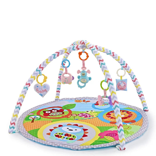 Baby Gym med Lekmatta – Stimulerande och Mjuk Lekplats för Din Bebis