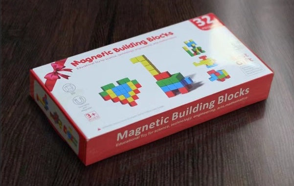 Magnetiska Byggklossar – 32-pack